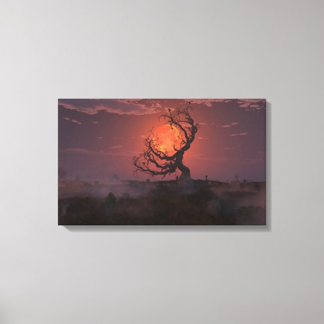 Harvest Moon Leinwanddruck (Vorderseite)