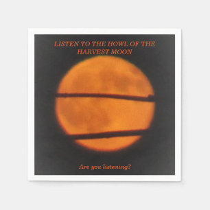 Harvest Moon Party Napkins Serviette