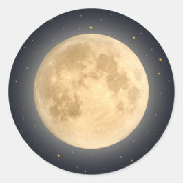 Harvest Moon Runder Aufkleber