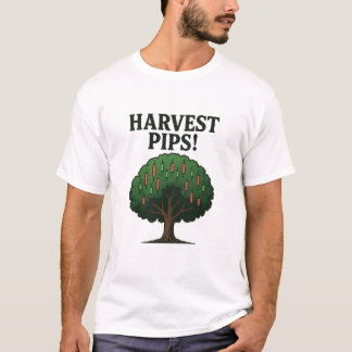Harvest Pips Forex Trading Tree T - Shirt