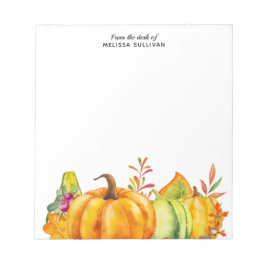 Harvest Pumpkins, Blätter und Folien Notizblock