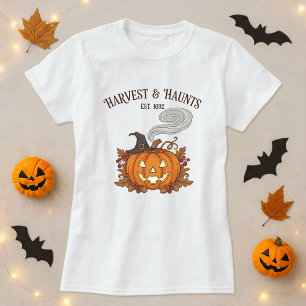 Harvest Season Halloween Pumpkin T-Shirt
