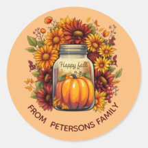 HARVEST SESSJAR AUTUMN STICKERS