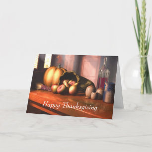 Harvest Still Life - Carte de voeux Thanksgiving