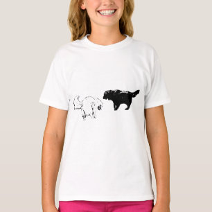 Harvest Stroll, zwei treue Freunde T-Shirt