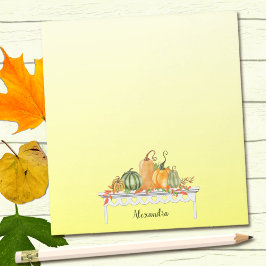 Harvest Table Blessings Notepad Notizblock