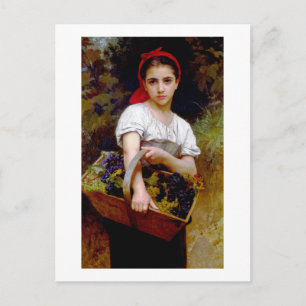 Harvester, Bouguereau Postkarte