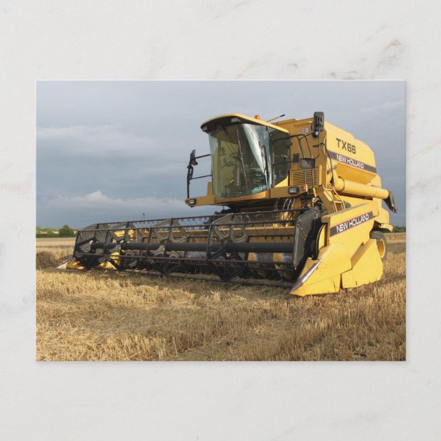 Harvester kombinieren postkarte (Vorderseite)