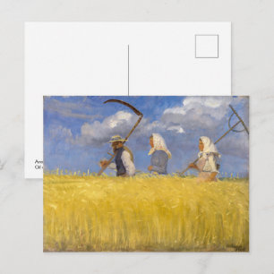 Harvesters   Anna Ancher   Postkarte