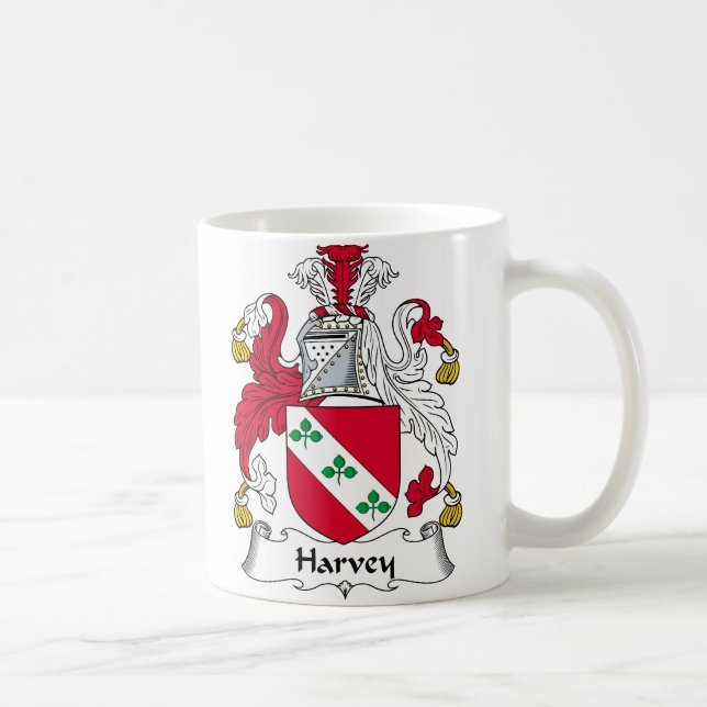 Harvey Familienwappen Kaffeetasse (Rechts)