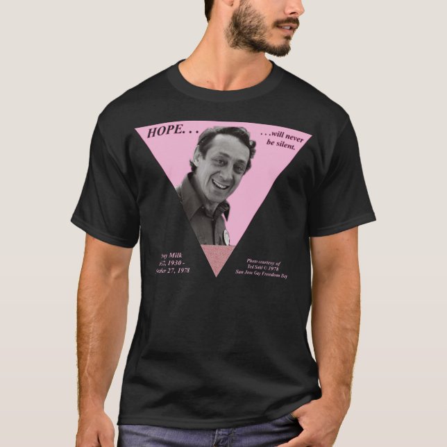 Harvey Milk T - Shirt (Vorderseite)