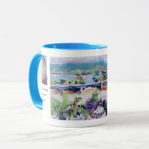 Harvey Taylor Bridge / Künstler Larry Lerew Tasse