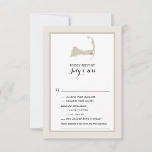 Harwich Cape Cod Map   RSVP-Menü Hochzeiten RSVP Karte