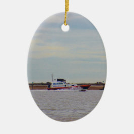 Harwich-Haven-Pilot-Boot Keramik Ornament