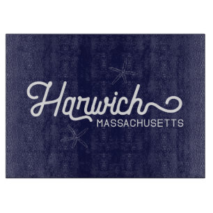 Harwich Massachusetts Nautical Serviertablett Schneidebrett