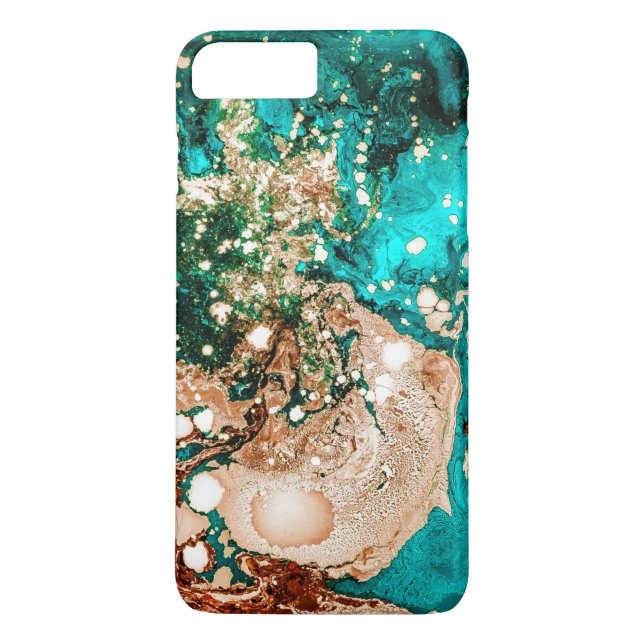 Harz-Kunst Case-Mate iPhone Hülle (Rückseite)