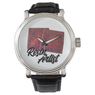Harzkünstlerin Funkeldesignerin Armbanduhr
