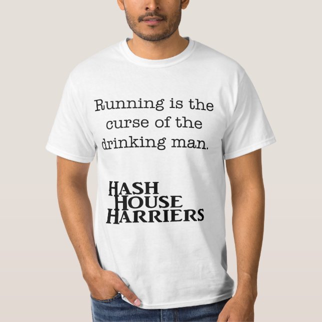 Hasch-Haus-Geländeläufer (grundlegend) T-Shirt (Vorderseite)