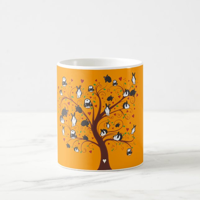 HÄSCHEN-BAUM KAFFEETASSE (Mittel)