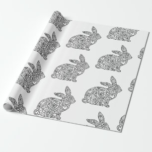 Häschen-Farbton Geschenkpapier