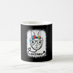 Häschen-Gesicht-Pacu-Krankenschwester-Brille Krank Kaffeetasse