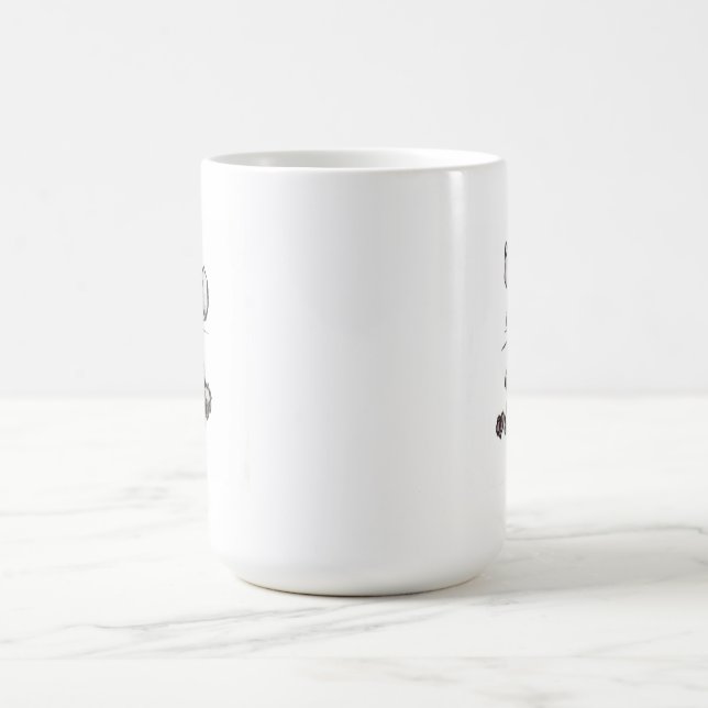 Häschen-Günstlings-Tasse Kaffeetasse (Mittel)