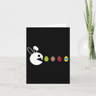 Häschen Happy Ostern Eierjagd Videospiel Gamer Karte