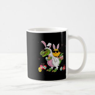 Häschen Huhn Reitender Dinosaurier T Rex Eiersuche Kaffeetasse