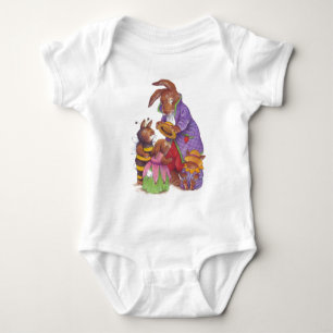 Häschen-Hüte Baby Strampler