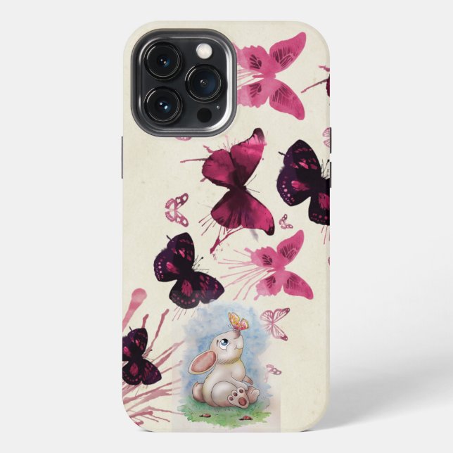 Häschen  iPhone 13 pro max hülle (Rückseite)