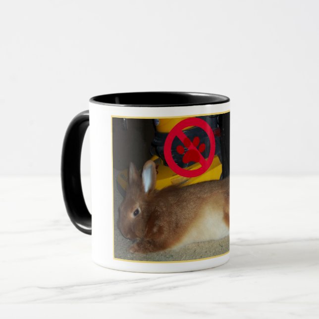 Häschen Kapitän-Carrots keine Vakua Tasse (Vorderseite Links)