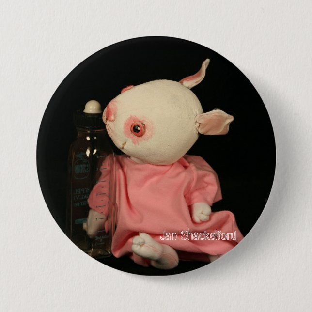 Häschen-Knopf Lil Jan.s Shackelford Button (Vorderseite)