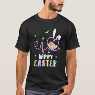 Häschen Krankenschwester Stethoskop Frohe Ostern E T-Shirt