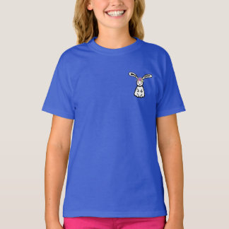 Häschen mit Blumen-Krone T-Shirt