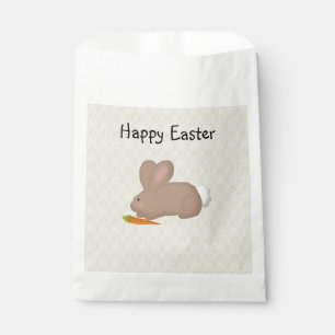 Häschen mit Karotten-Leckerei-Tasche Geschenktütchen