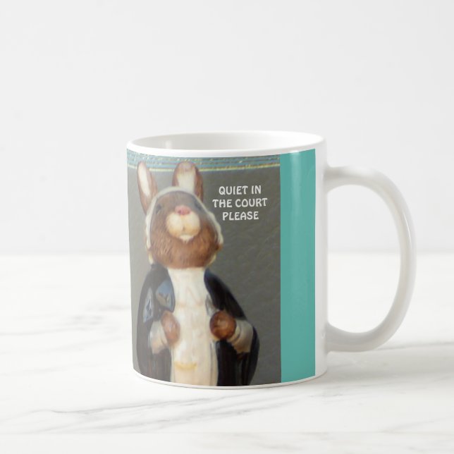 "Häschen-Rechtsanwalt " Kaffeetasse (Rechts)