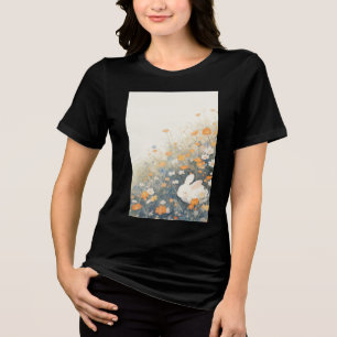 Häschen Schlafparadies Tri-Blend Shirt