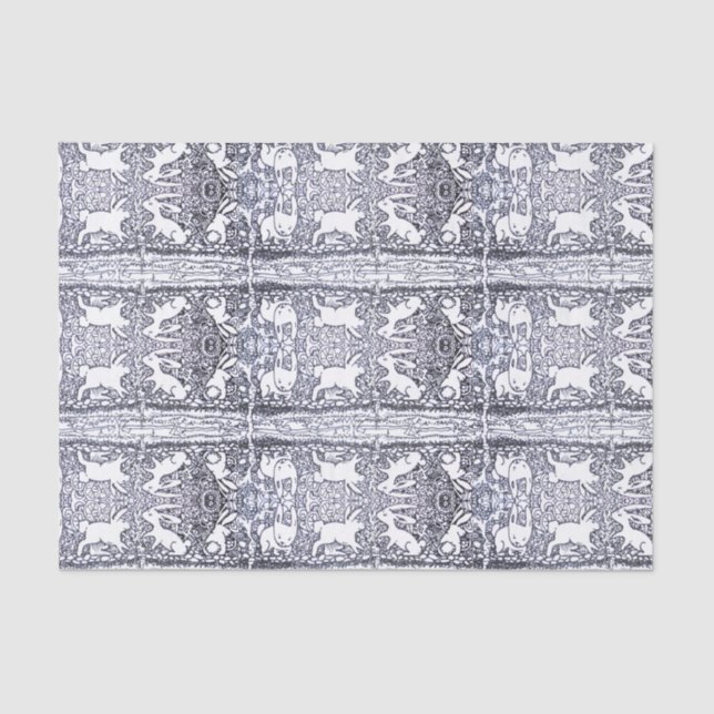 Häschen Seidenpapier (Vorderseite)