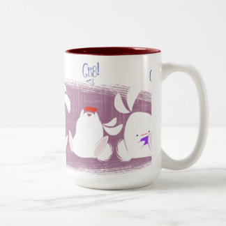 Häschen simsen Tasse (Rosa)
