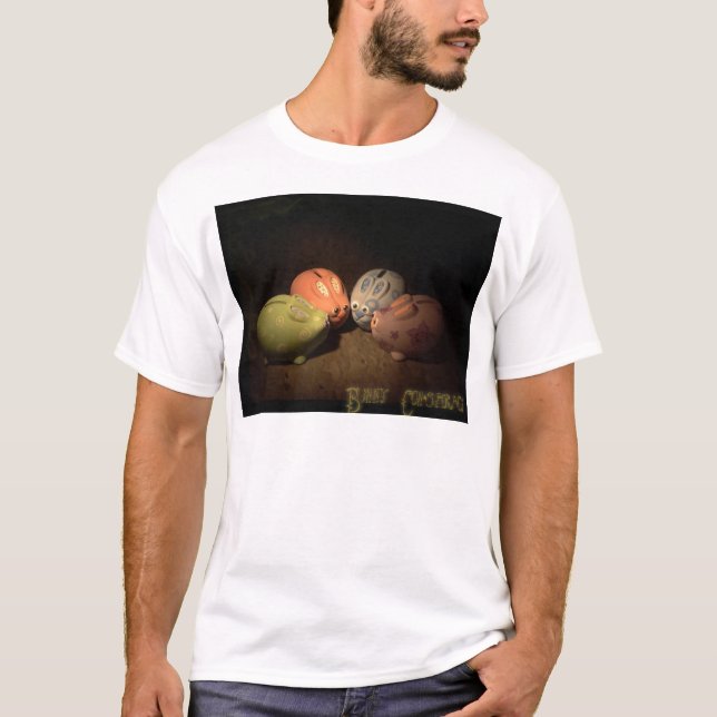 Häschen-Verschwörung T-Shirt (Vorderseite)