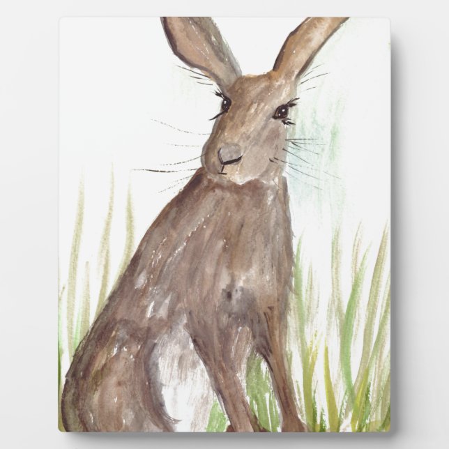 Hase Fotoplatte (Vorderseite)
