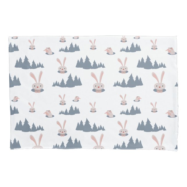 Hase Kissenbezug (Vorderseite)