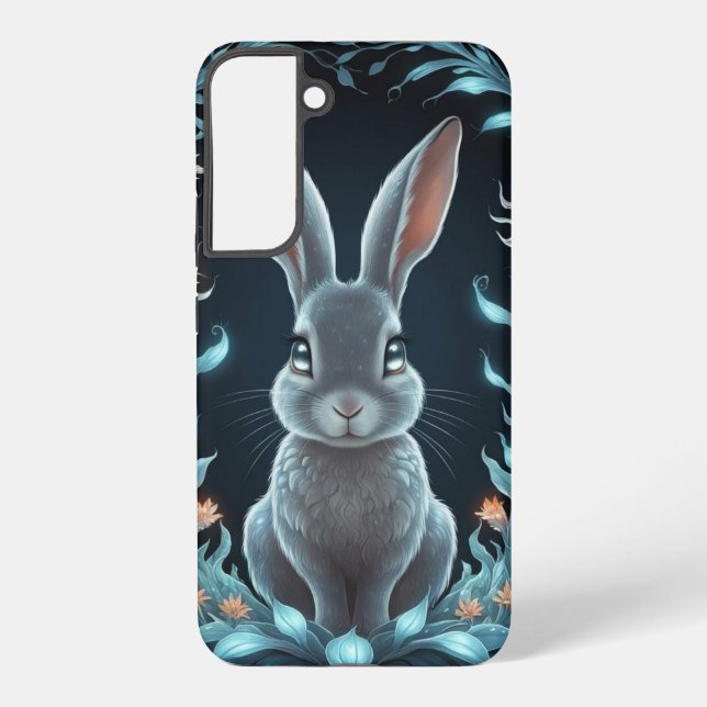 Hase | Night | Mondlicht | Hülle Samsung Galaxy Hülle (Rückseite)