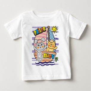 Hase und Bär Baby T-shirt