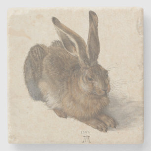 Hase (von Albrecht Dürer) Steinuntersetzer