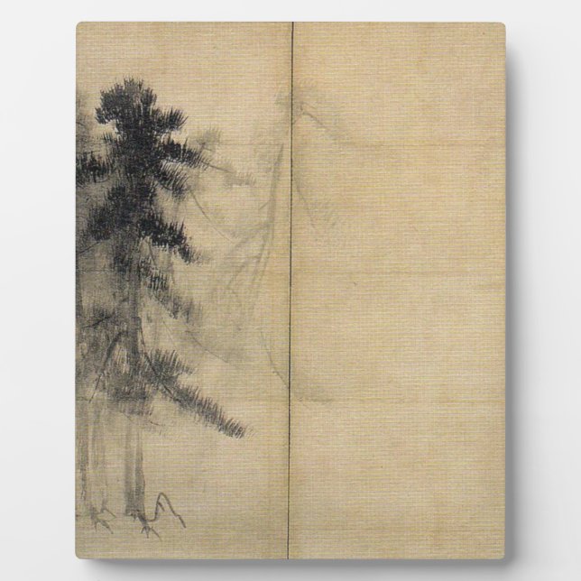 Hasegawa Tōhaku Pine Trees Fotoplatte (Vorderseite)