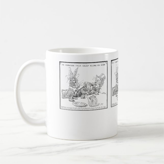 Haselmaus-Schlaftasse Kaffeetasse (Links)