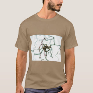 Haselnussbaum Botanische Kunst T-Shirt