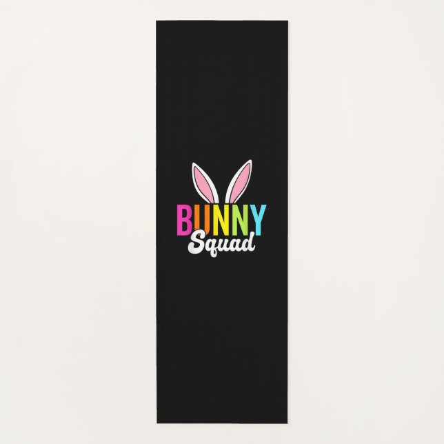 Haselschwanz, passend Ohrkaninchenohren, Ostern Yogamatte (Vorderseite)
