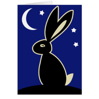 Hasen an der Dämmerung